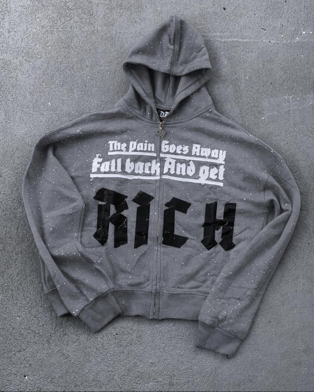DRA Gray Zip-up