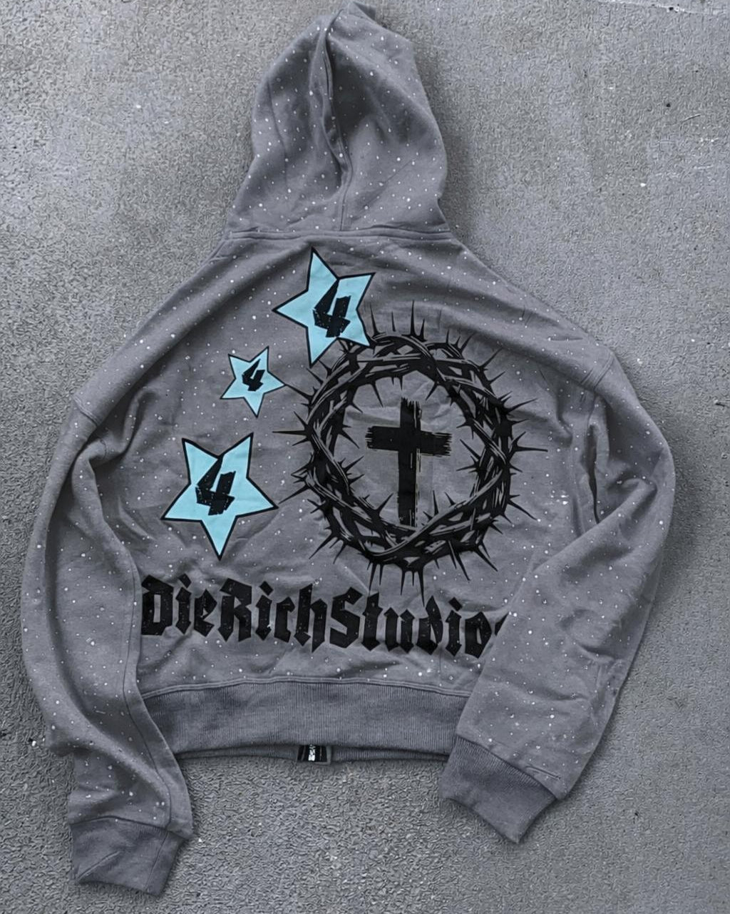 DRA Gray Zip-up
