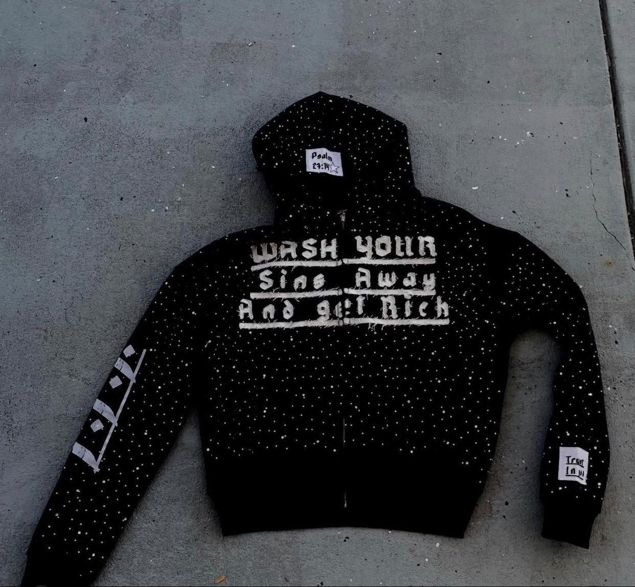 DRA Black Zip-up